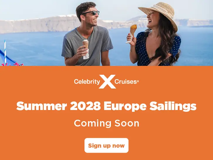 Celebrity Summer 2028 Europe Sailings Coming Soon